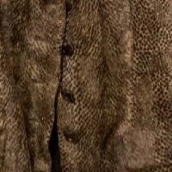 Albert Nipon Vintage Leopard two-piece power career suit jacket & skirt size 14 - Picture 5 of 5